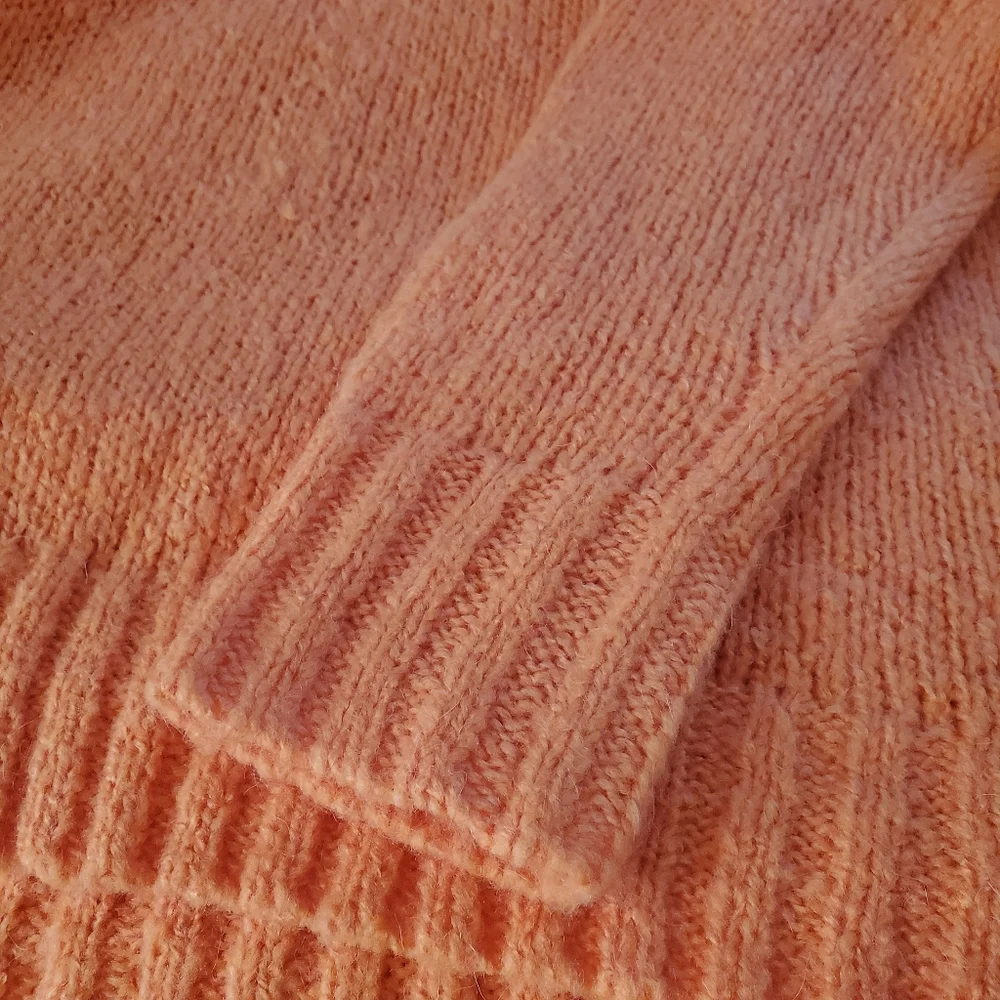 aerie Wool Alpaca Oversized Crewneck Sweater S